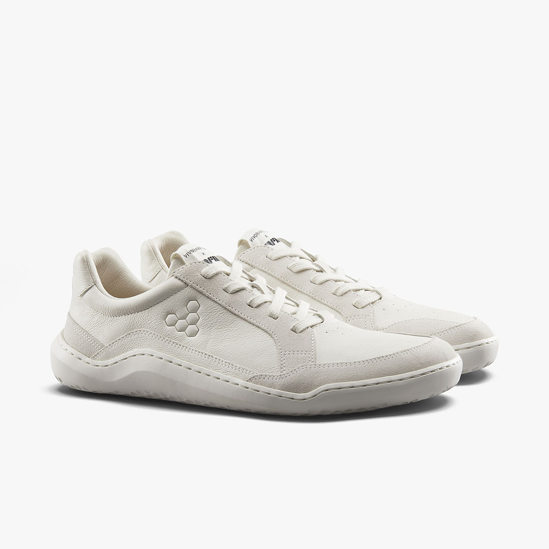 Vivobarefoot - GOBI II SNEAKER PREMIUM LEATHER WOMENS LIMESTONE